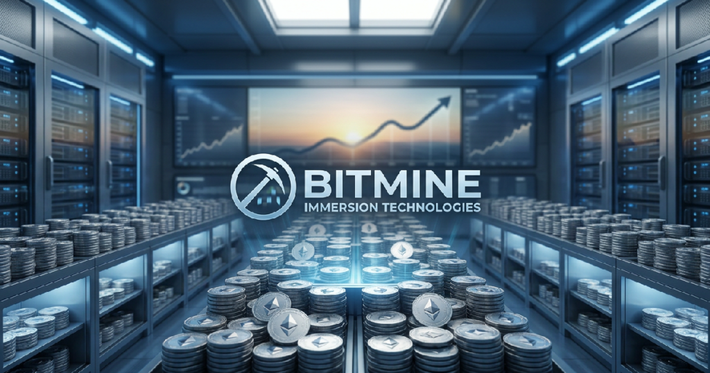 Bitmine Immersion Technologies adds 52,203 ether, nearing 5% of total supply Bitmine Ethereum treasury: Bitmine Immersion Technologies adds 52,203 ether, nearing 5% of total supply
