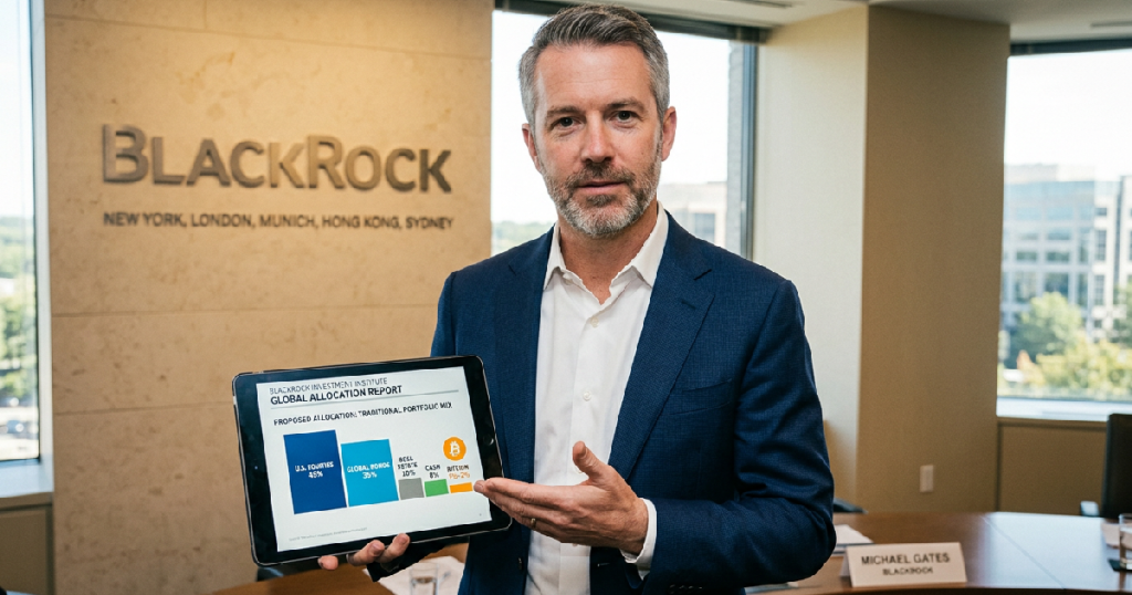 BlackRock reiterates 1% to 2% Bitcoin allocation for portfolios