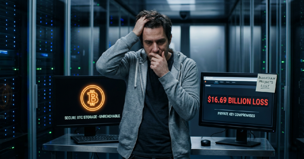 Blockchain projects lost $16.69 billion to private key compromises
