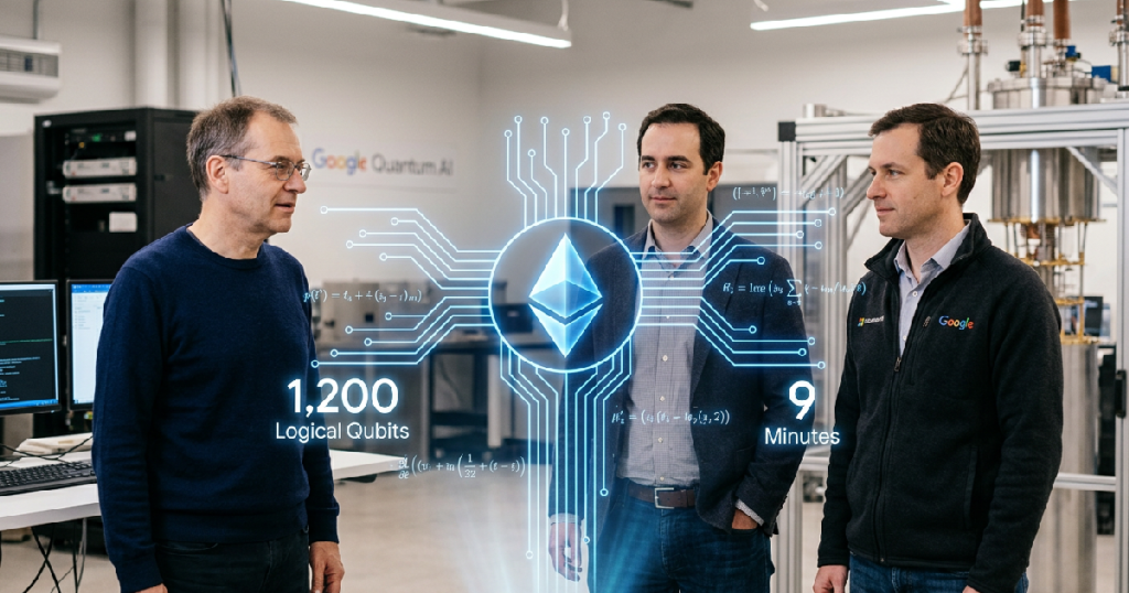 Google Quantum AI reveals 20-fold cut in quantum resources to crack Ethereum