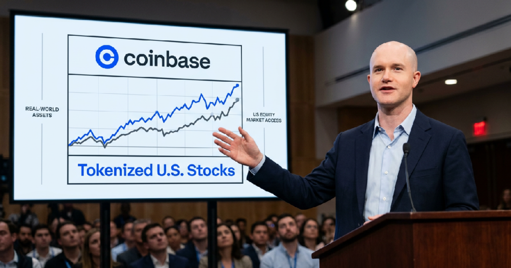 Brian Armstrong targets 4 billion unbrokered people with tokenized US stocks