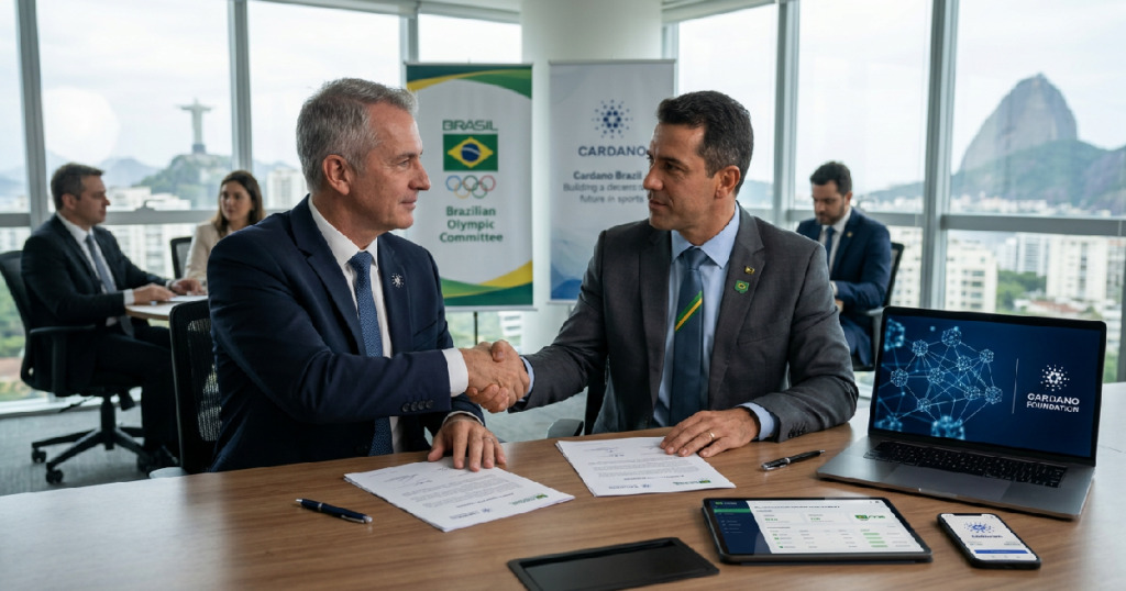Cardano Foundation signs three-year partnership with Brazilian Olympic Committee