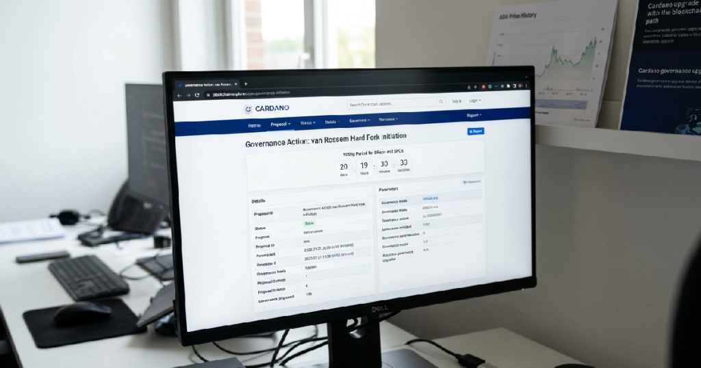 Cardano upgrade: Cardano submits van Rossem hard fork initiation on Mainnet June 20, 2026