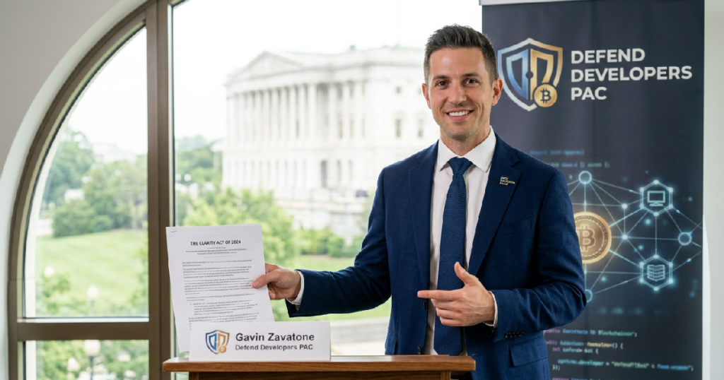 Gavin Zavatone launches Defend Developers PAC to back CLARITY Act