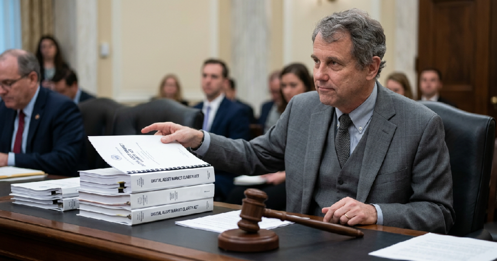 Senate Banking Committee advances Digital Asset Market Clarity Act 15-9