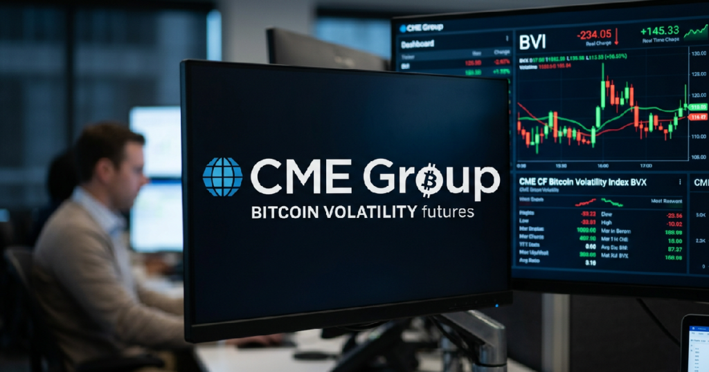 CME Group launches Bitcoin Volatility Index futures on June 1, 2026