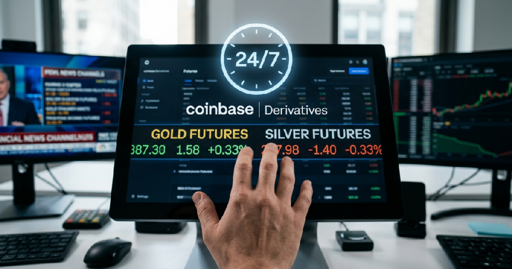 Coinbase Derivatives targets 24/7 gold and silver futures operations in US Coinbase Derivatives targets 24/7 gold and silver futures operations in US