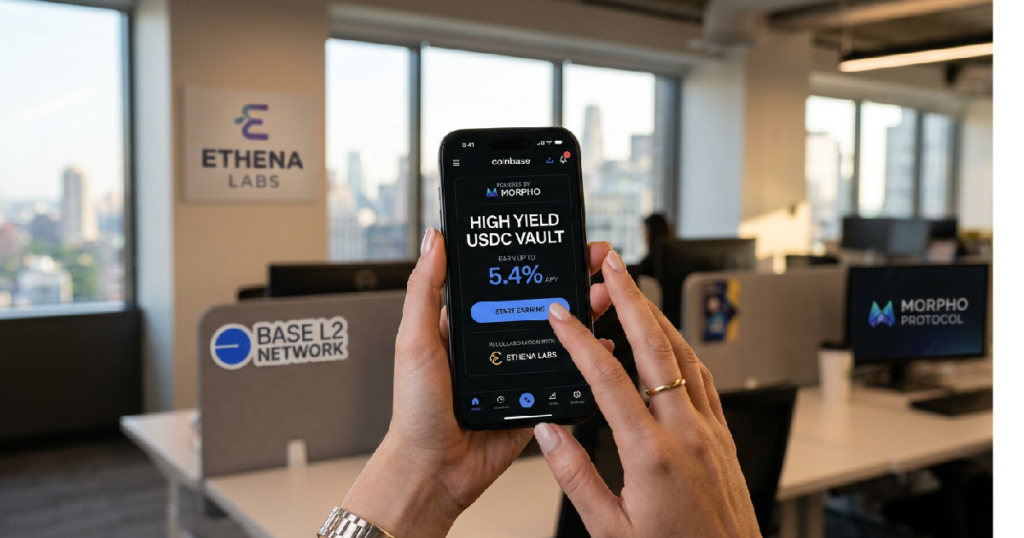 Coinbase and Ethena Labs launch High Yield stablecoin Vault on June 11, 2026