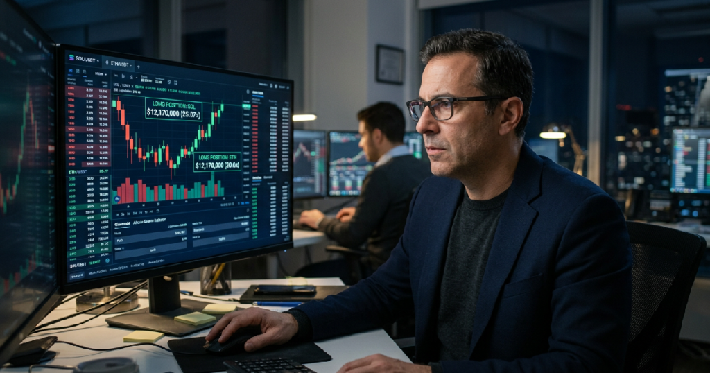 Crypto investor places $24.34 million leveraged bet on SOL and ETH Crypto investor places $24.34 million leveraged bet on SOL and ETH