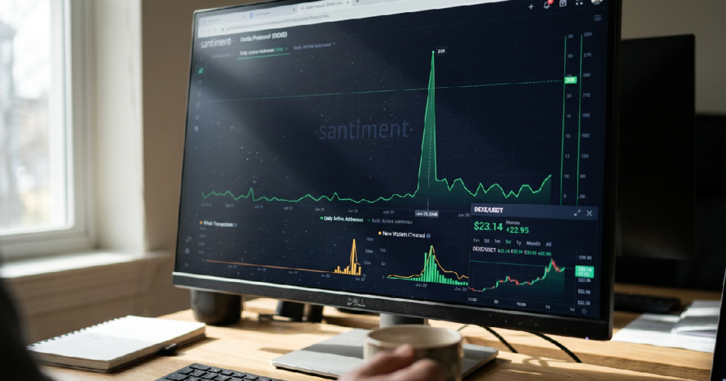 DeXe Protocol hits 298 daily active addresses on June 25, 2026