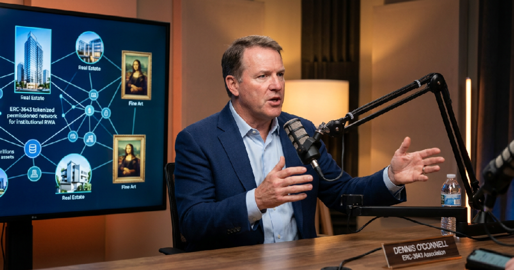 Dennis O'Connell champions permissioned tokens for $7.9 trillion RWA pipeline