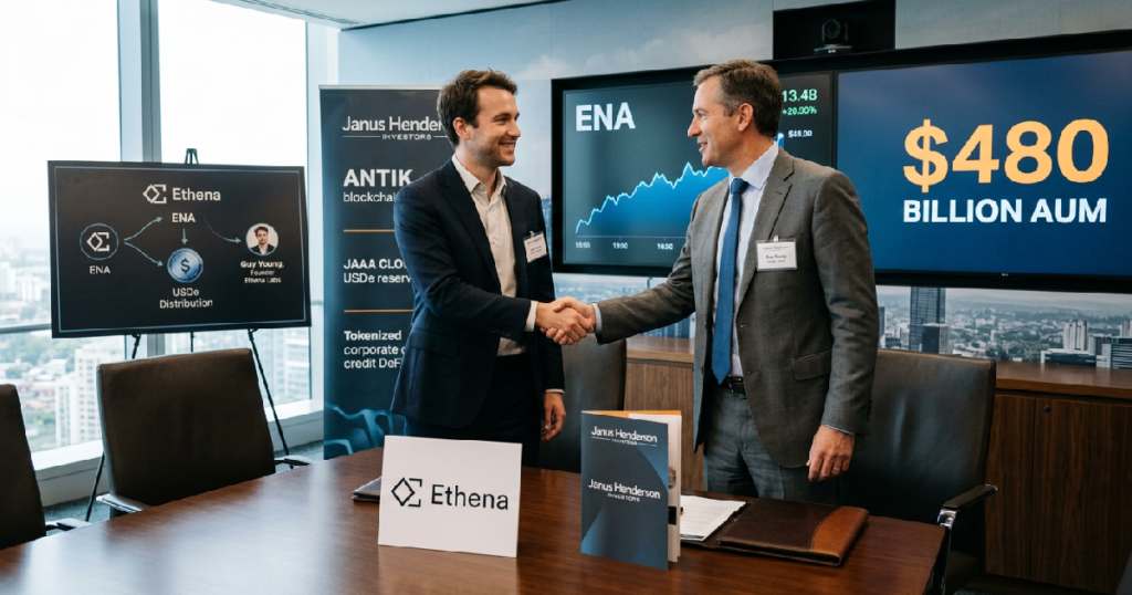Janus Henderson Investors confirms Ethena partnership, invests in governance token