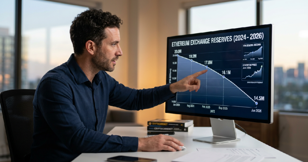 Ethereum holdings on centralized platforms hit 14.5 million, an eight-year low Ethereum holdings on centralized platforms hit 14.5 million, an eight-year low