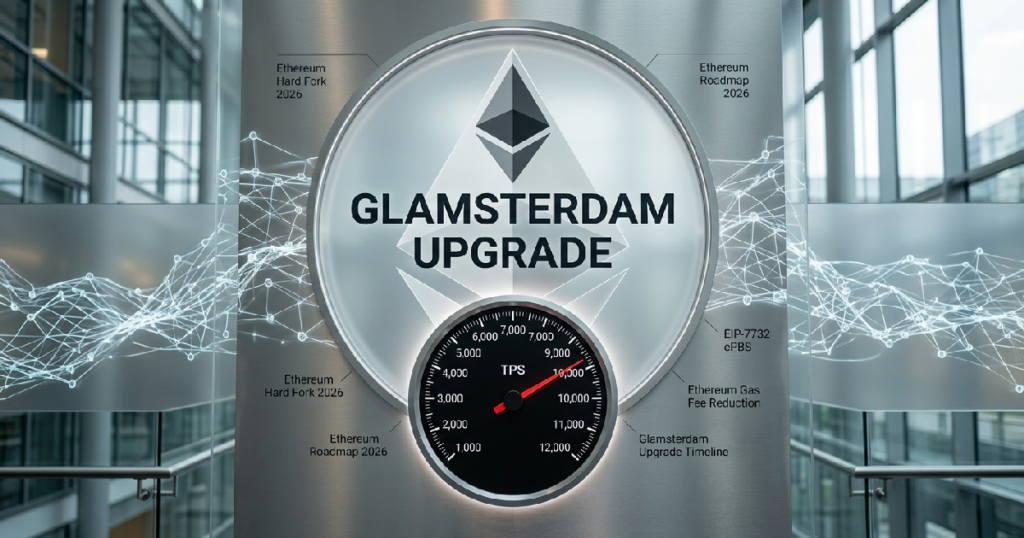 Ethereum Foundation targets 10,000 TPS with Q3 2026 Glamsterdam upgrade