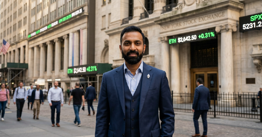 Vivek Raman confirms Wall Street integrates public blockchains into core operations