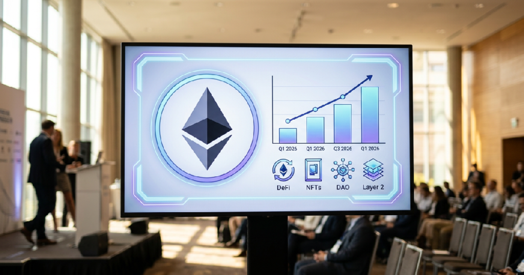 Ethereum network activity surges to 13.2 million active users in Q1 2026 Ethereum network activity surges to 13.2 million active users in Q1 2026