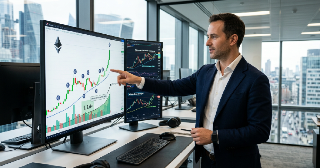 Ethereum whales accumulate over one million tokens in May 2026