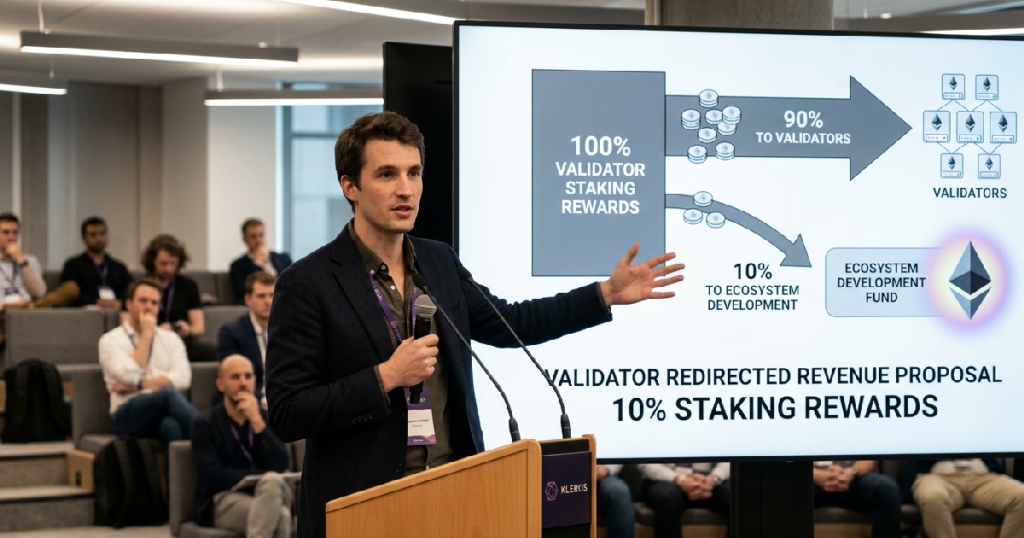 Ethereum tax proposal staking rewards: Clément Lesaege proposes redirecting up to 10% of Ethereum staking rewards