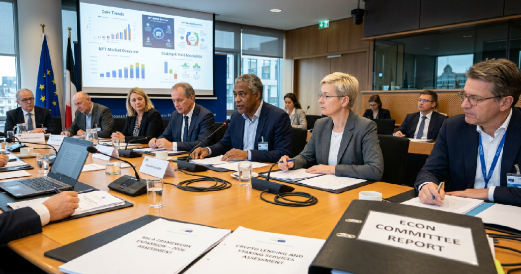European Parliament committee urges new DeFi, NFT, staking regulations