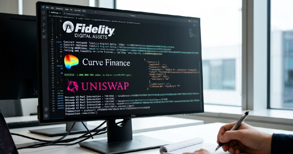 Digital Assets unit deploys digital dollar liquidity to Curve and Uniswap Digital Assets unit deploys digital dollar liquidity to Curve and Uniswap