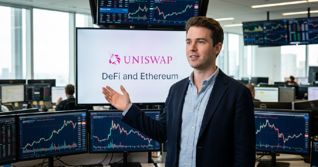 Hayden Adams calls out market for UNI token's 92% price decline