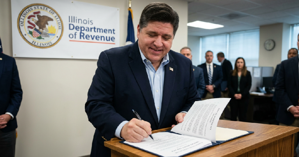 Governor JB Pritzker signs 0.2% crypto transaction tax into law Governor JB Pritzker signs 0.2% crypto transaction tax into law