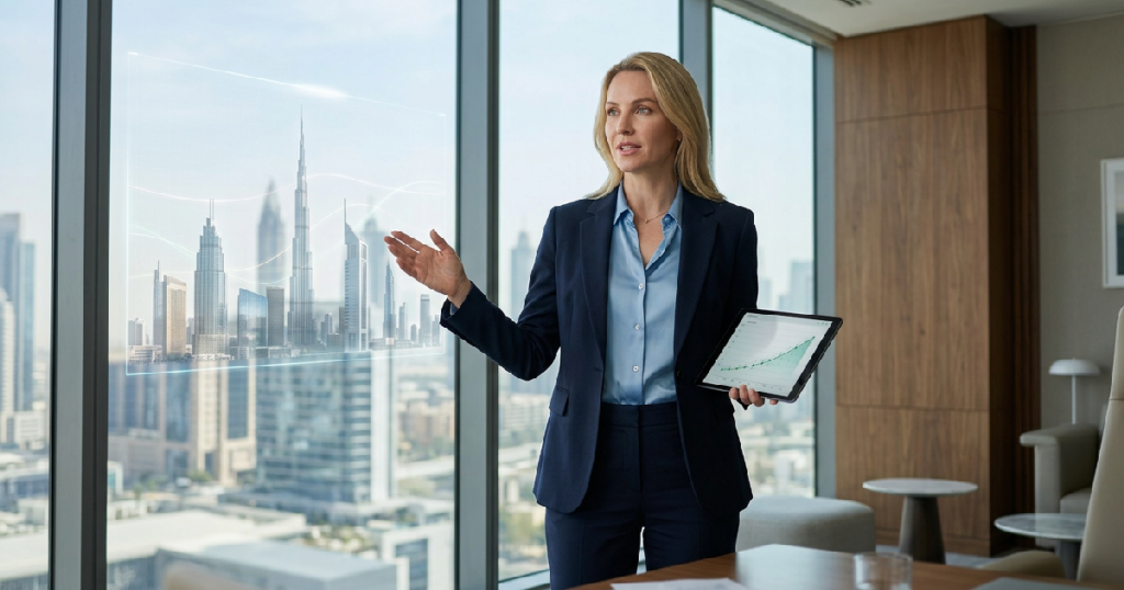Irina Heaver warns Europe risks brain drain as 60 firms weekly target Dubai