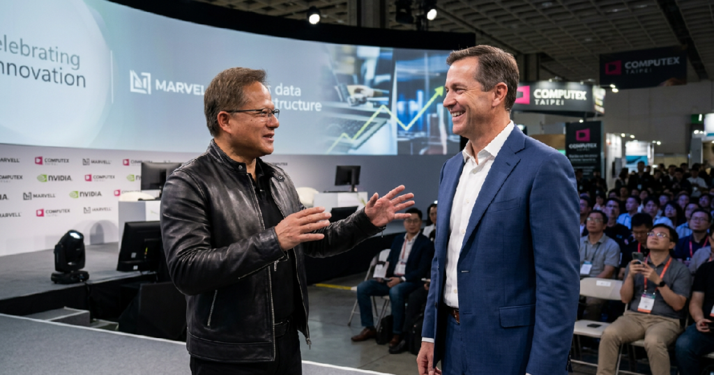 Jensen Huang calls Marvell Technology next trillion-dollar company at Computex Jensen Huang calls Marvell Technology next trillion-dollar company at Computex