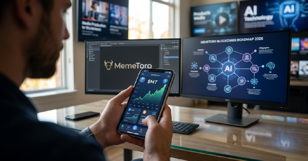 MemeToro presale blockchain plans: MemeToro reveals blockchain and media portal plans as $MT presale tops $46,000
