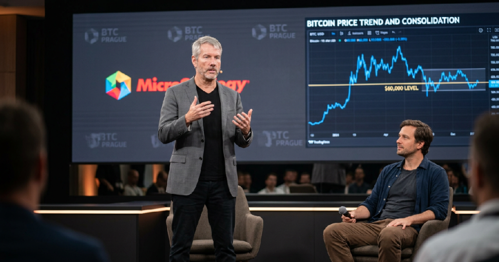 Michael Saylor rejects claims MicroStrategy Bitcoin holdings pose systemic risk Michael Saylor rejects claims MicroStrategy Bitcoin holdings pose systemic risk