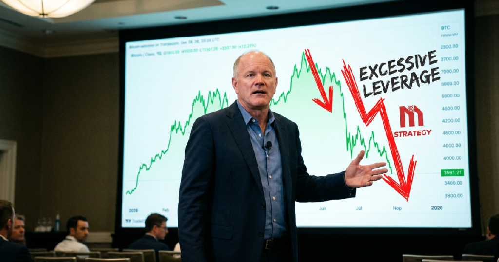 Mike Novogratz leverage crypto: Mike Novogratz blames excessive leverage, Strategy for June 2026 crypto crash