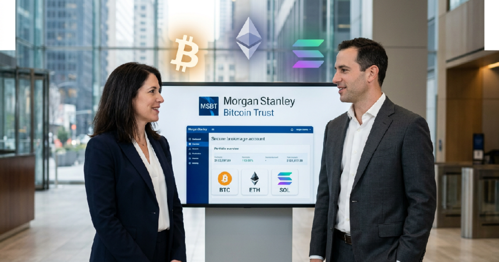 Morgan Stanley and Galaxy Digital launch partnership for crypto-backed loans Morgan Stanley and Galaxy Digital launch partnership for crypto-backed loans