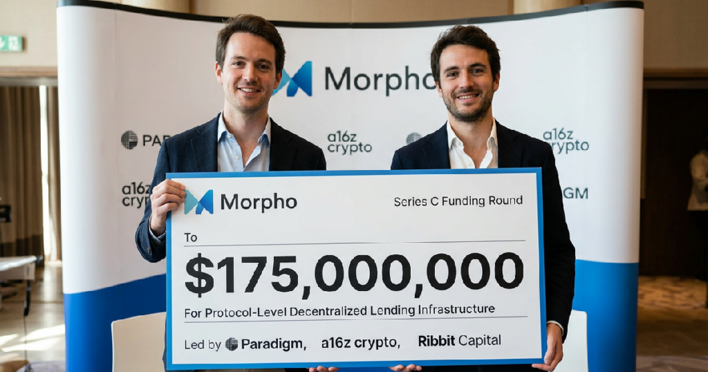 Morpho secures $175 million funding round, values protocol at $2 billion