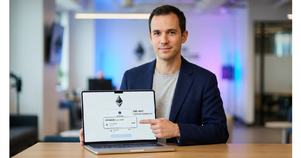 Nicolas Consigny reveals quantum-proof Ethereum accounts for $0.07 per transaction Nicolas Consigny reveals quantum-proof Ethereum accounts for $0.07 per transaction