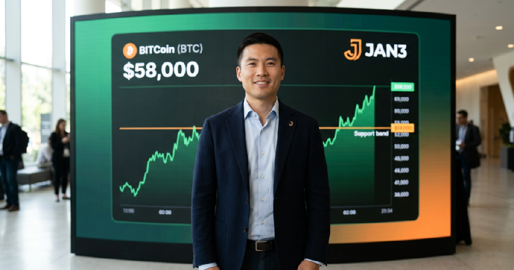 Samson Mow Bitcoin bottom: Samson Mow declares Bitcoin bottom is in at $58,000