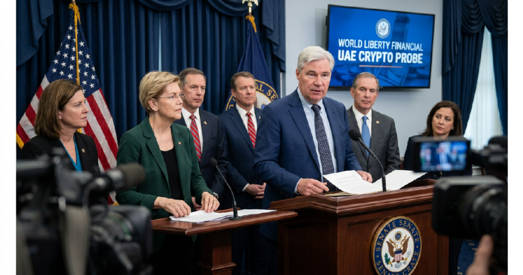 Senate Democrats demand probe of Trump family's $500 million UAE crypto deal