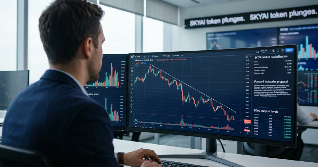SKYAI token plunges 36.2% to $0.3264 amid selling pressure