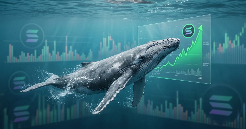 Solana climbs whale: Solana climbs to $72 as whale accumulation drives 39% volume surge