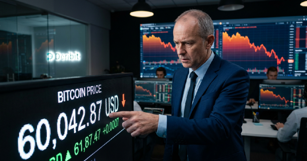 Jean-David Péquignot warns Bitcoin nears $60,000 critical mark