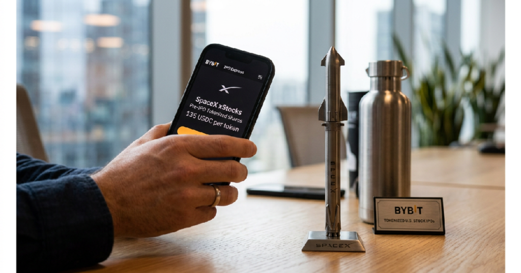 Bybit launches IPO Express, offers tokenized SpaceX shares at 135 USDC