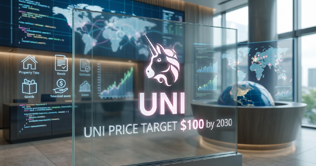 Standard Chartered projects Uniswap token to reach $100 by 2030