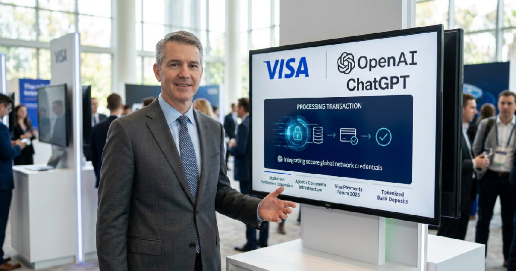 Visa and OpenAI partner to integrate secure global network credentials into ChatGPT Visa and OpenAI partner to integrate secure global network credentials into ChatGPT