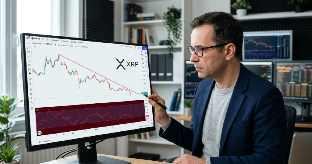 Dark Defender warns XRP monthly RSI hits record low of 41.62
