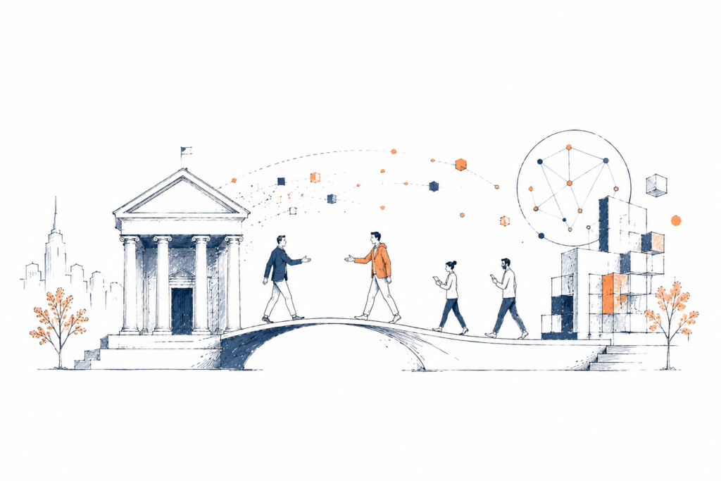 Why the line between banks and crypto companies is starting to disappear Banks and crypto companies