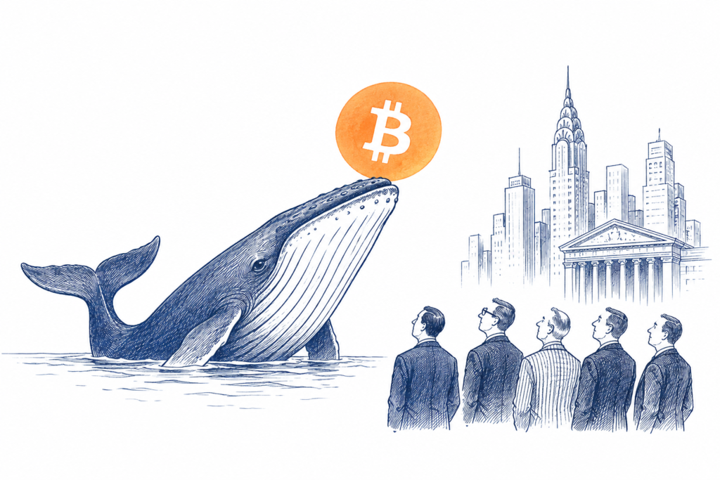 Why Are Bitcoin Whales Buying While Wall Street Pulls Back? Bitcoin Whales