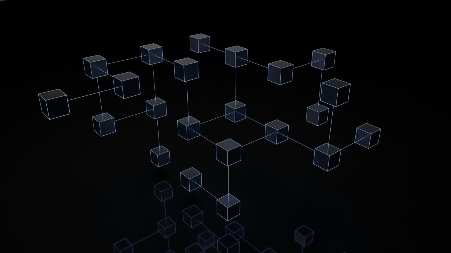 Conceptual illustration of Ethereum Layer 2 scaling solutions showing a fast fiber-optic data lane operating above a heavier base blockchain.