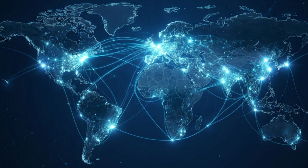 What Are Internet Capital Markets? And How Startups Are Trading VCs for Tokens Illustration showing the shift from traditional venture capital funding to internet capital markets and global crypto token funding.