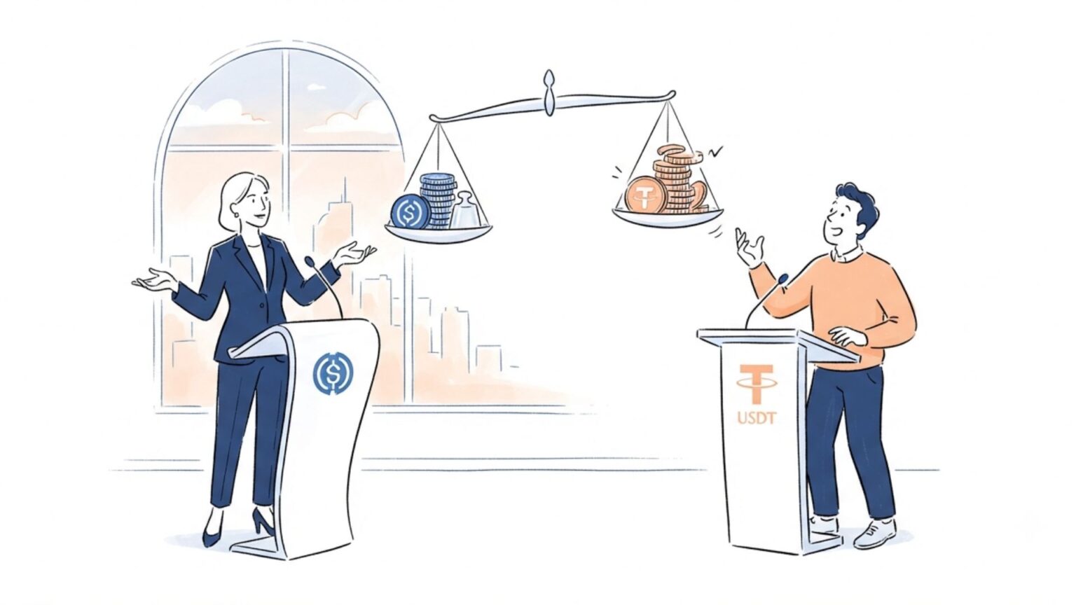 Is USDT or USDC the safer bet for your crypto portfolio? Choosing between USDT and USDC