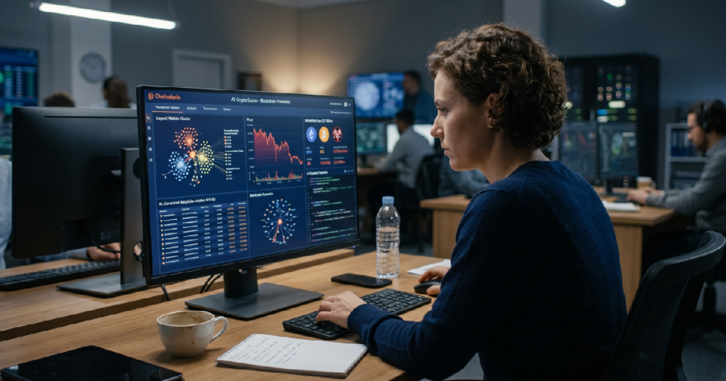 AI Crypto Scams Drive Record $17 Billion Losses as Forensics Battle to Keep Pace