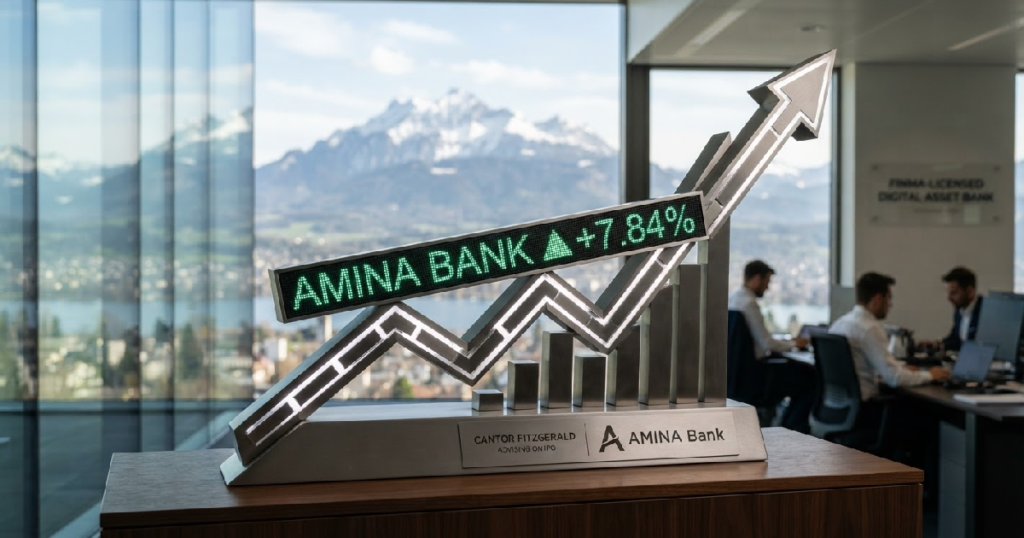 AMINA Bank public listing: Cantor Fitzgerald guides AMINA Bank toward potential public listing